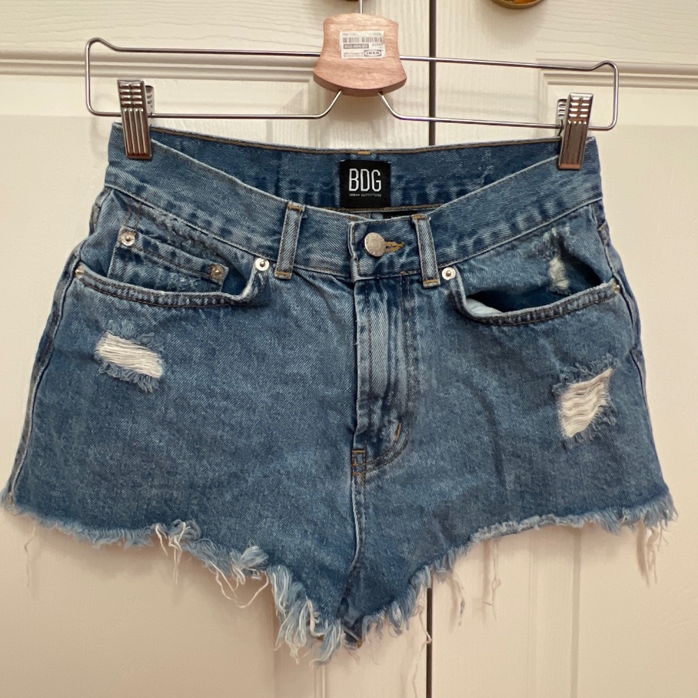 Urban Outfitters Blue Jean Shorts Size 27